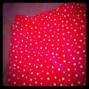 Polka dot skirt