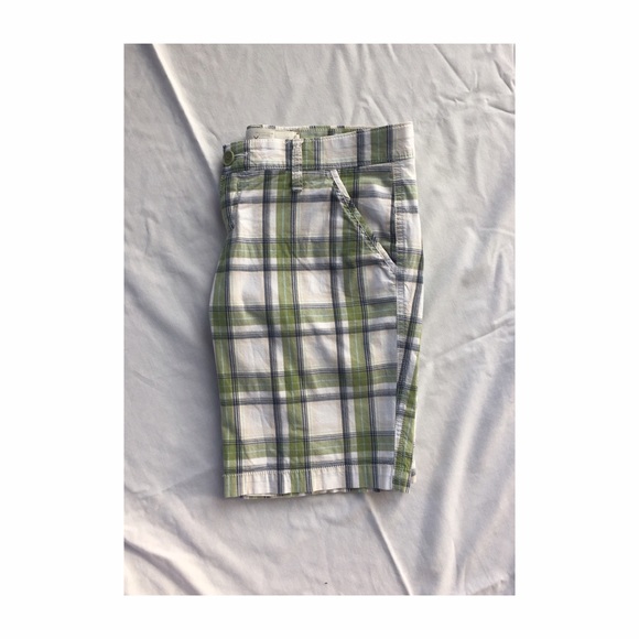 Plaid Bermuda Shorts - Picture 2 of 2