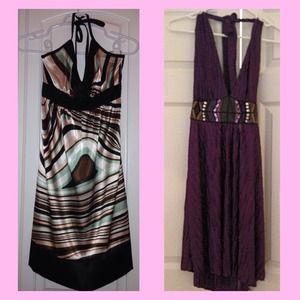 Fun and flirty halter style dresses