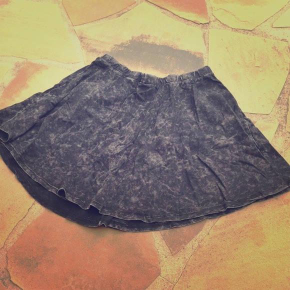 💕SOLD💕Acid Wash Skater Skirt