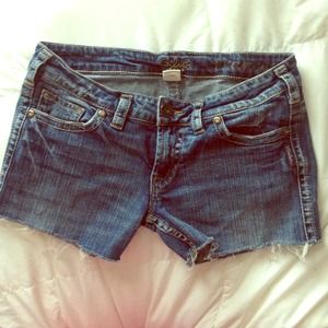 Silver Jean Cut offs!