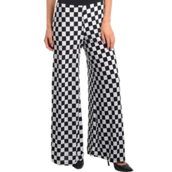 Hot & Trendy Checker Open Back Jumpsuit - Picture 4 of 4