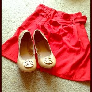 Tory Burch 'Caroline' Elastic Trim Ballerina Flat