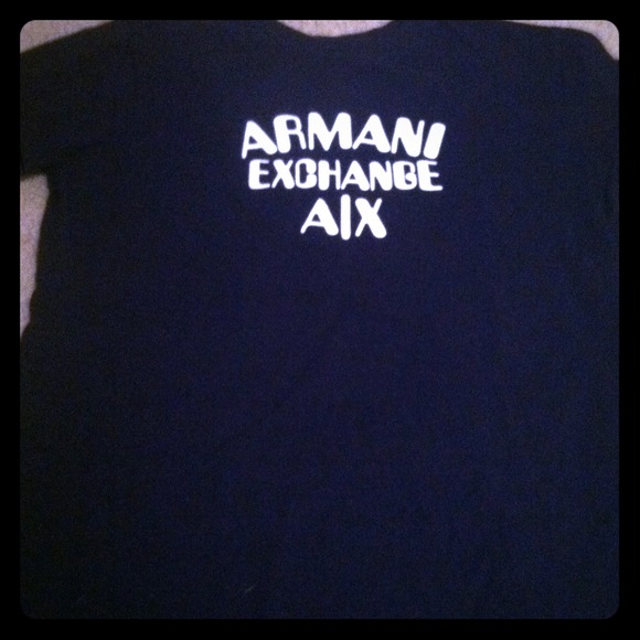 Black Armani Exchange T-Shirt