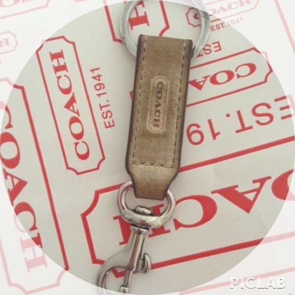 Authentic coach key chain
