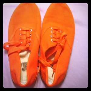 Orange Urban Outfitters shoes