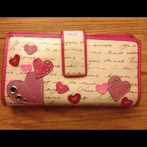"I Love You" Checkbook Wallet