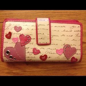 "I Love You" Checkbook Wallet