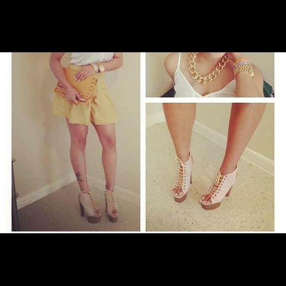 Hott brand new C. Label platform heels!!