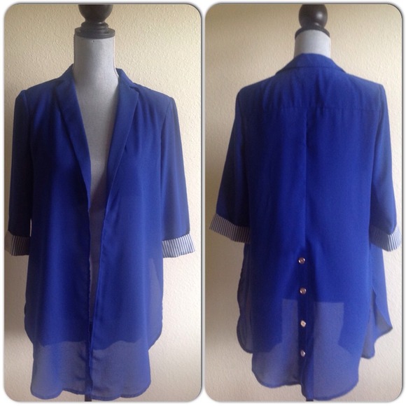 Electric Blue Blazer