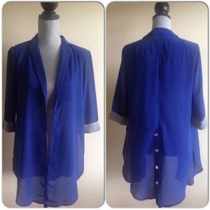 Electric Blue Blazer