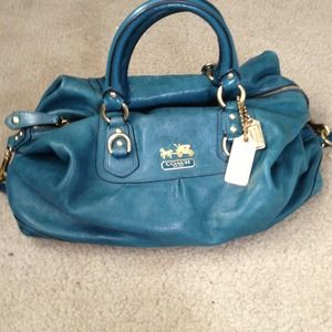 Authentic Leather Coach Purse