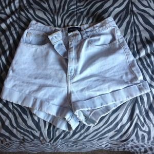 High waisted American Apparel shorts!