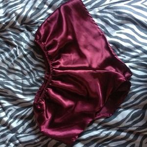 Satin roller shorts from American apparel!