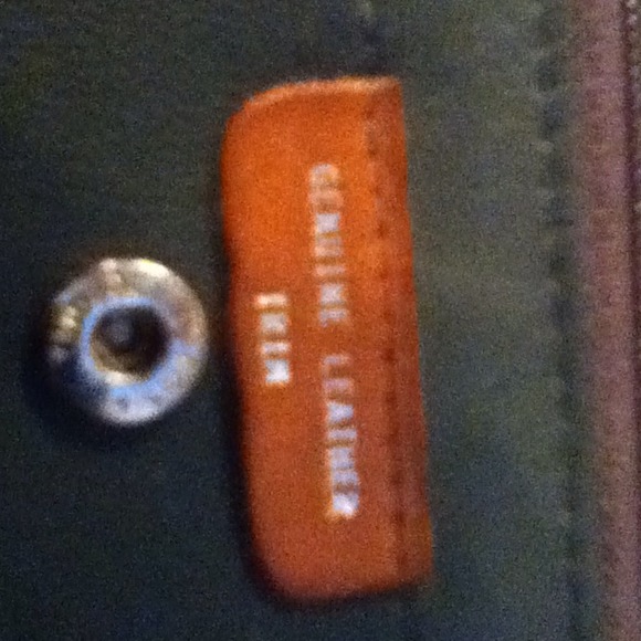 Genuine Army Green Leather Wallet! - Picture 3 of 4