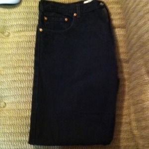 Men's Black Levi's