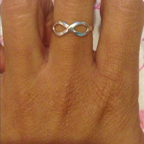 Silver Infinity Ring - Picture 2 of 3