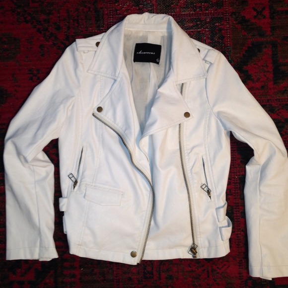 SOLD !!! leather motorcycle biker jacket - Picture 3 of 4