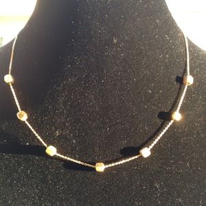 💢RESERVED💢Elegant 18K necklace 💟