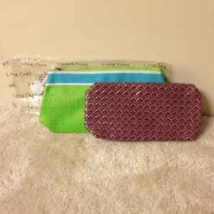 Bundle! Este Lauder and Lancôme make up bags!