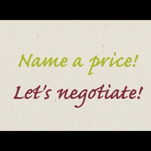 Name a reasonable price & it could be yours