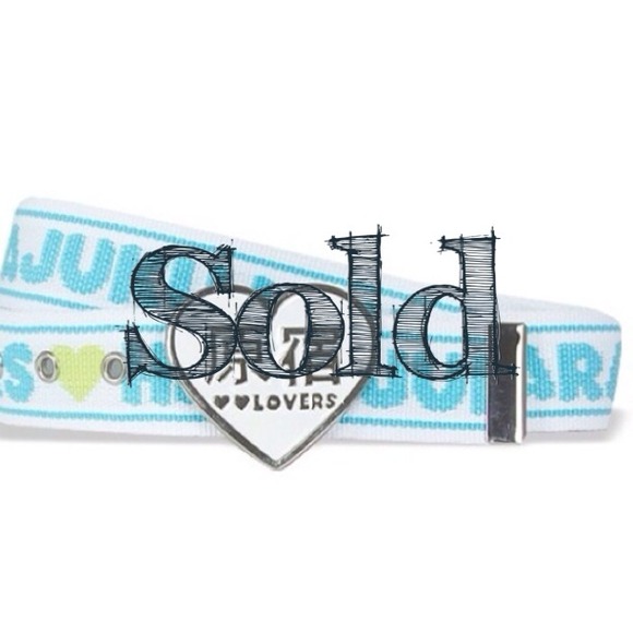 💋 Sold 💋 Harajuku Lovers Canvas Belt
