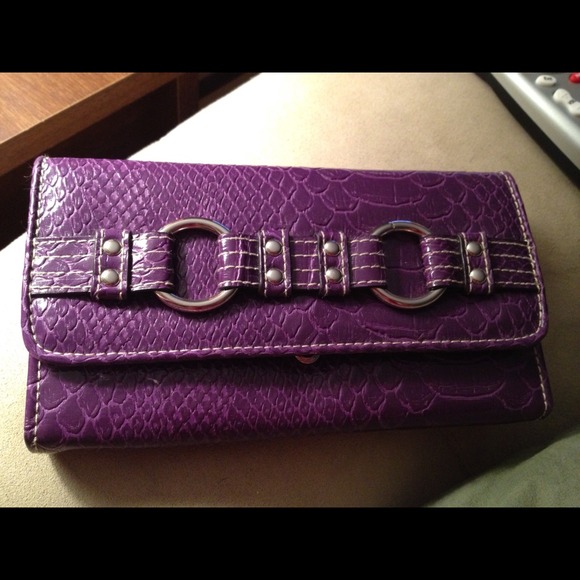 SOLD Purple wallet