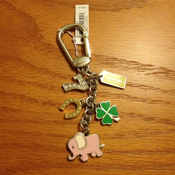 🚫SOLD🚫New Coach Lucky Charm Keyring