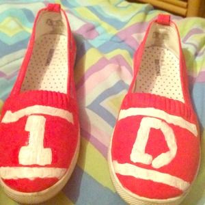 One Direction Hand Painted Basic edition shoes