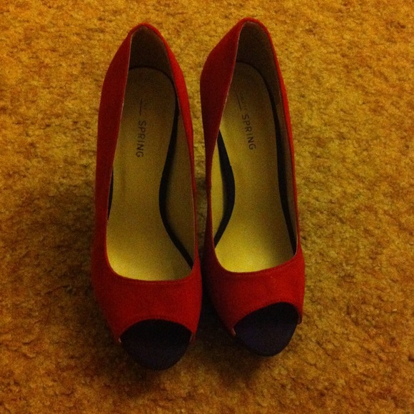 Red & Purple shoes!
