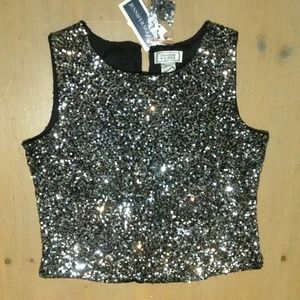 💠2Host Picks!💠Sequin cropped tank