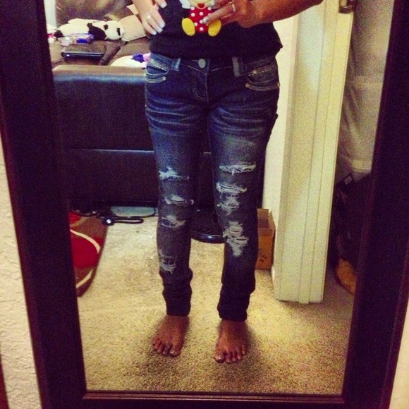 Bundled jeans💋