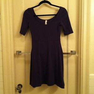 Navy ice skater dress
