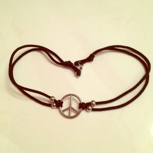 Silver Peace Necklace