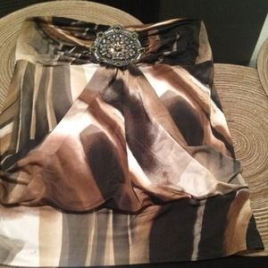 Silky Strapless Top
