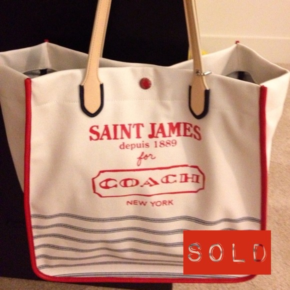 SOLD Coach Saint James 23477 Legacy Weekend Bag