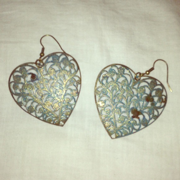 Heart earrings