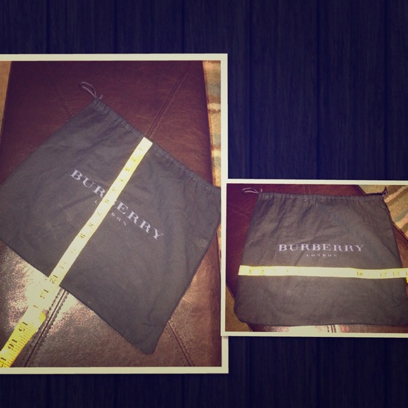 Burberry dustbag 12 x13 inches. Used. ****HOLD****