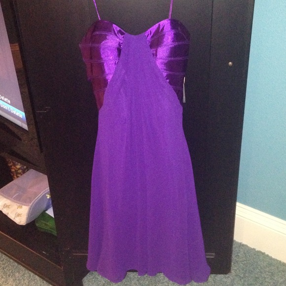 Le Femme Dresses & Skirts - Majestic Purple Cocktail Dress.