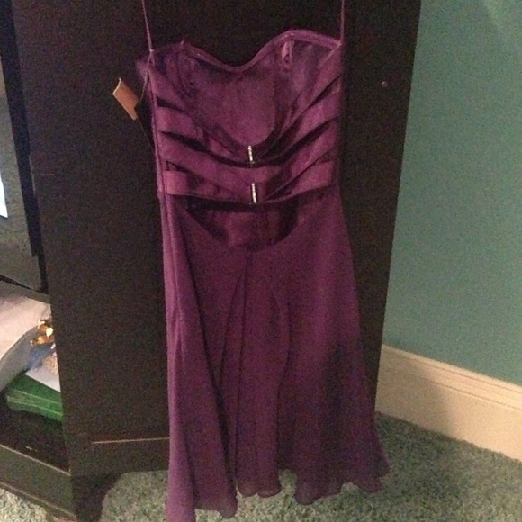Majestic Purple Cocktail Dress. - Picture 3 of 3