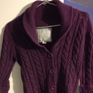 Deep purple American Eagle sweater
