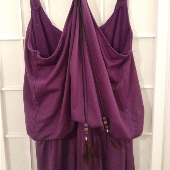 SALE❗️Deep purple Maxi dress - Picture 3 of 4