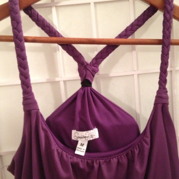 SALE❗️Deep purple Maxi dress - Picture 4 of 4