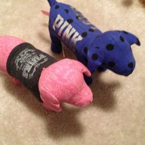 Pink Victoria's Secret Dogs