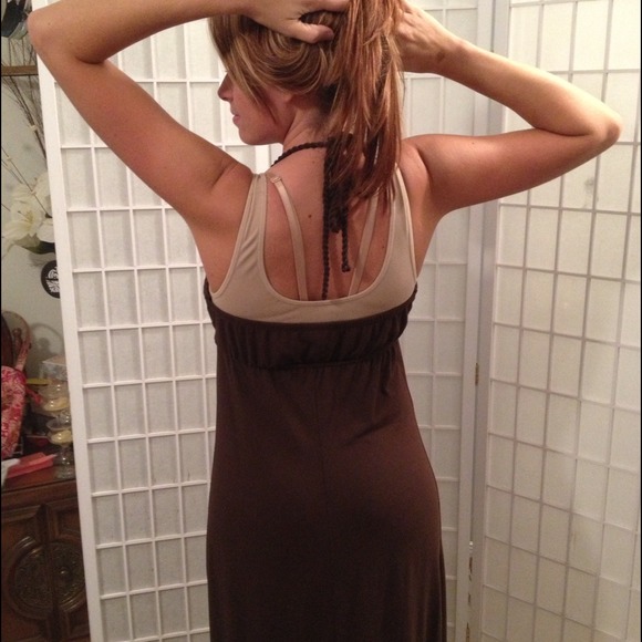 SALE❗️ Colorblock Maxi dress - Picture 2 of 4