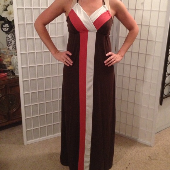 SALE❗️ Colorblock Maxi dress - Picture 4 of 4