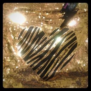 REDUCED! Sequined Betsey Johnson Tote! 💖