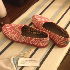 TOMS!!!! With dust bag!!