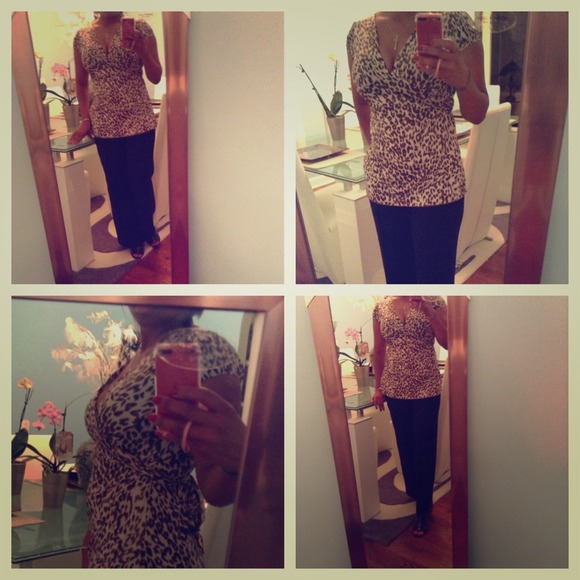 Beautiful, sexy cheetah print top.😜😜😘