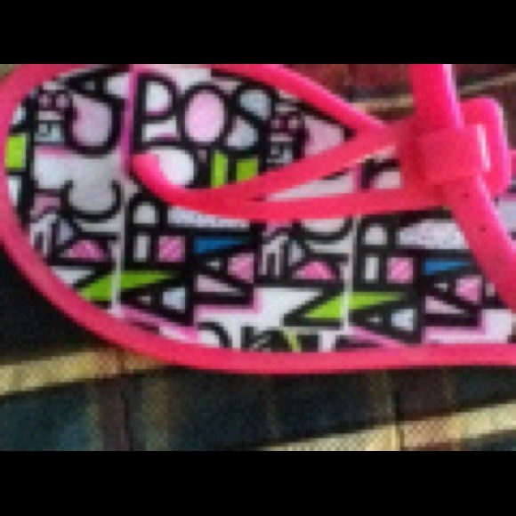 Hot Pink Aeropostale Sandals - Picture 3 of 4